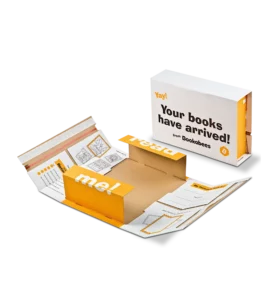 Flexobedruckte Bücherverpackung