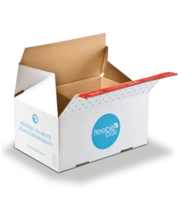 Eurobox with logo print